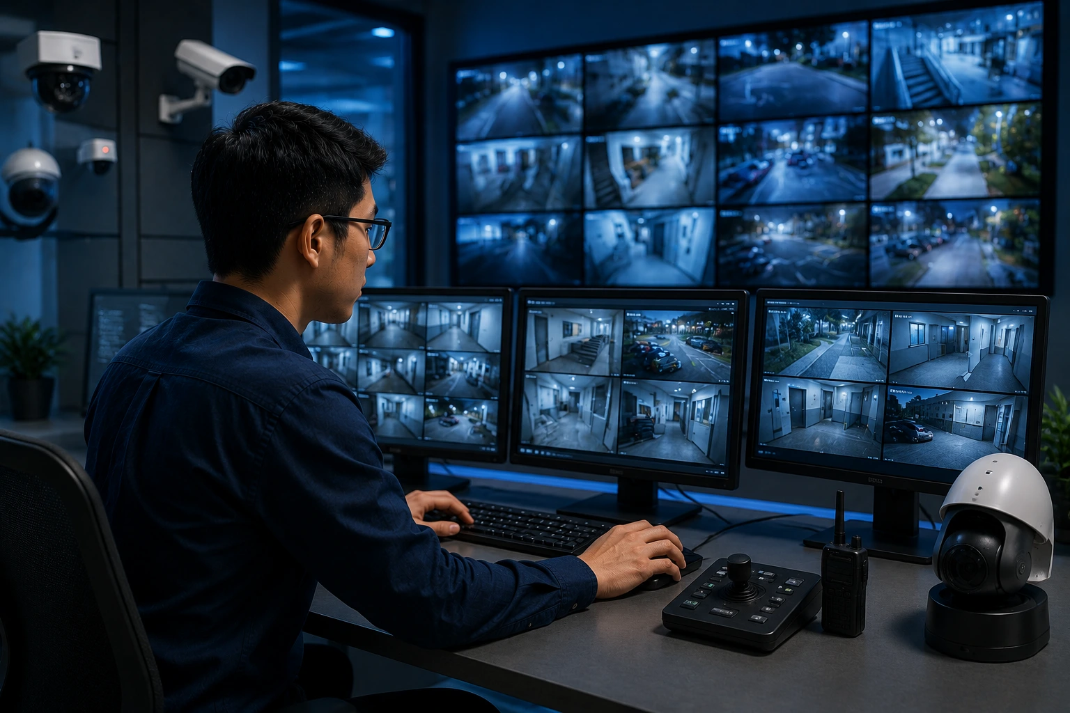 Instalasi CCTV Komersial